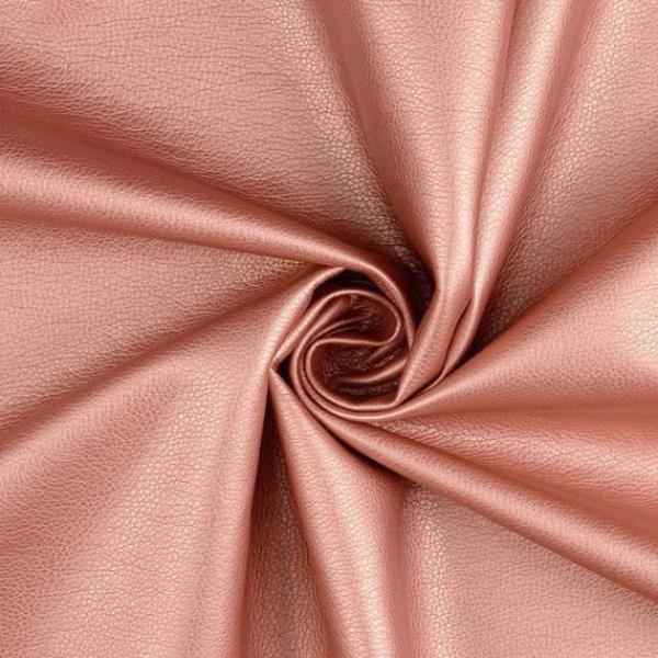 50x70 cm Zuschnitt Leder Imitat Altrosa